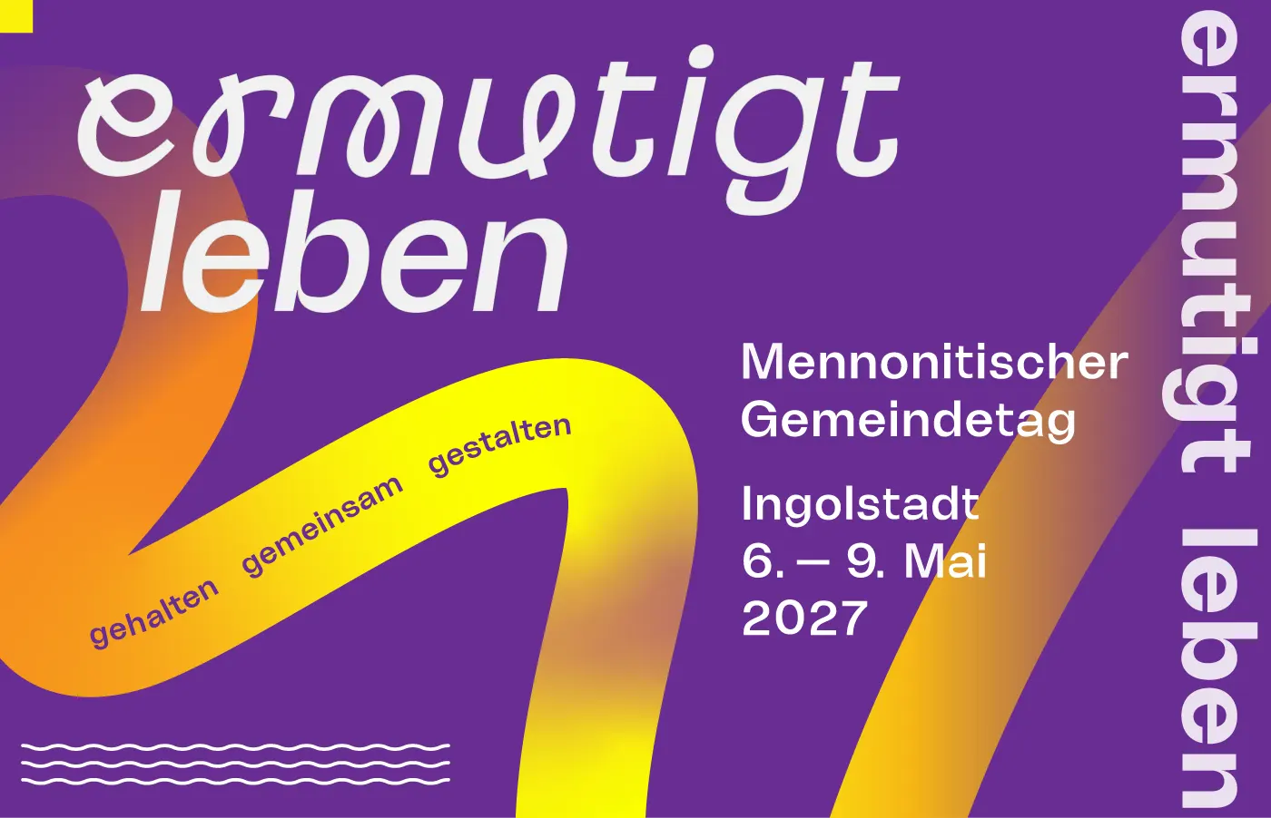 Mennonitischer Gemeindetag 2027, Ingolstadt.